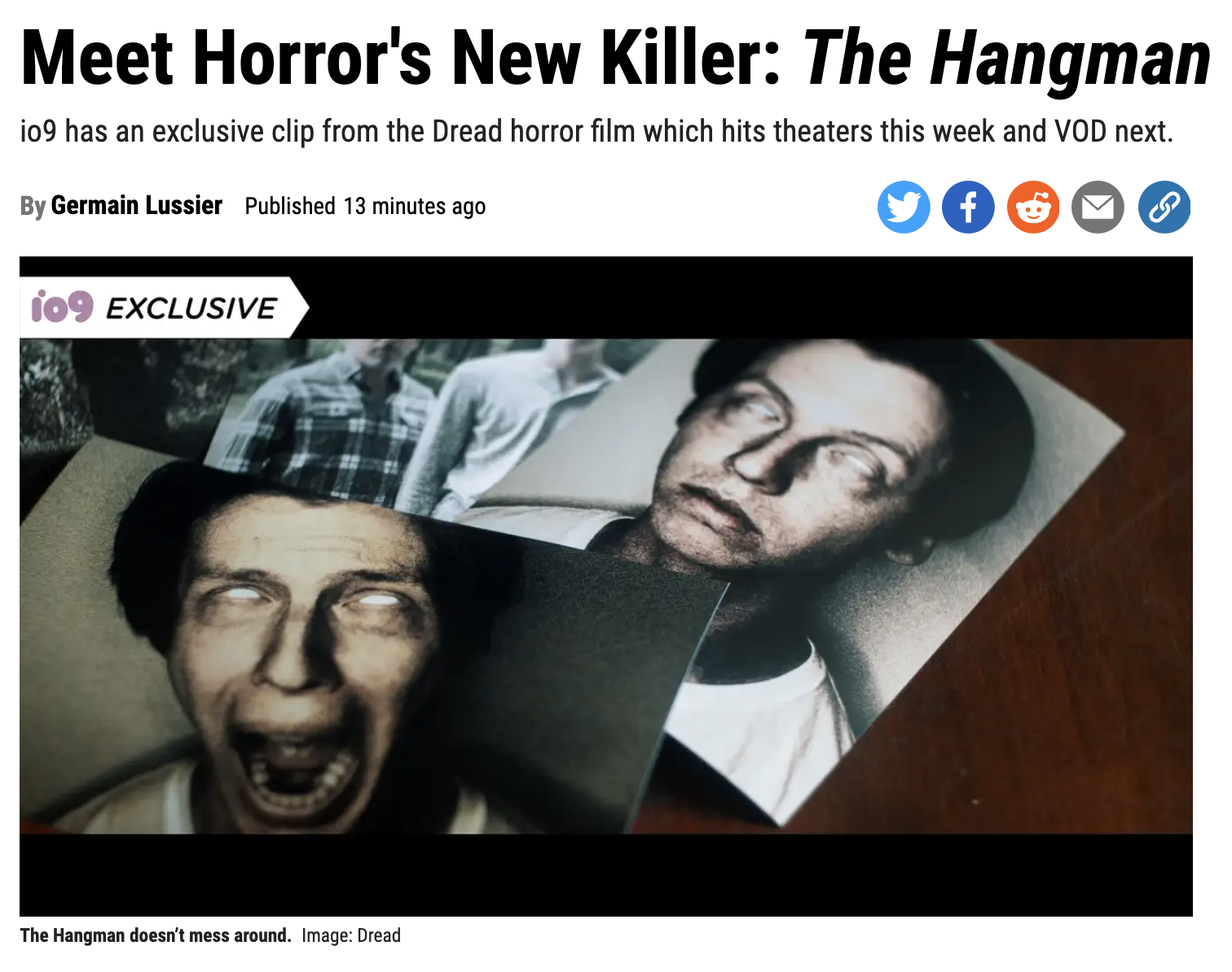 Meet Horror's New Killer: The Hangman